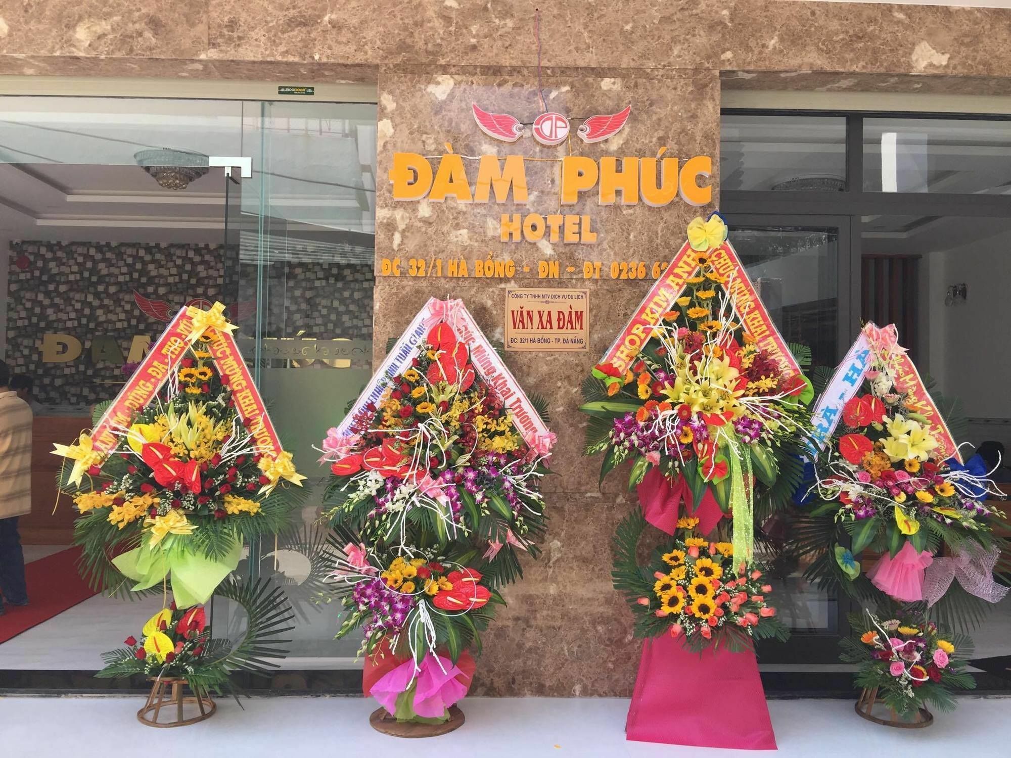 Hotel Khách sạn Đàm Phúc Đà Nẵng Esterno foto